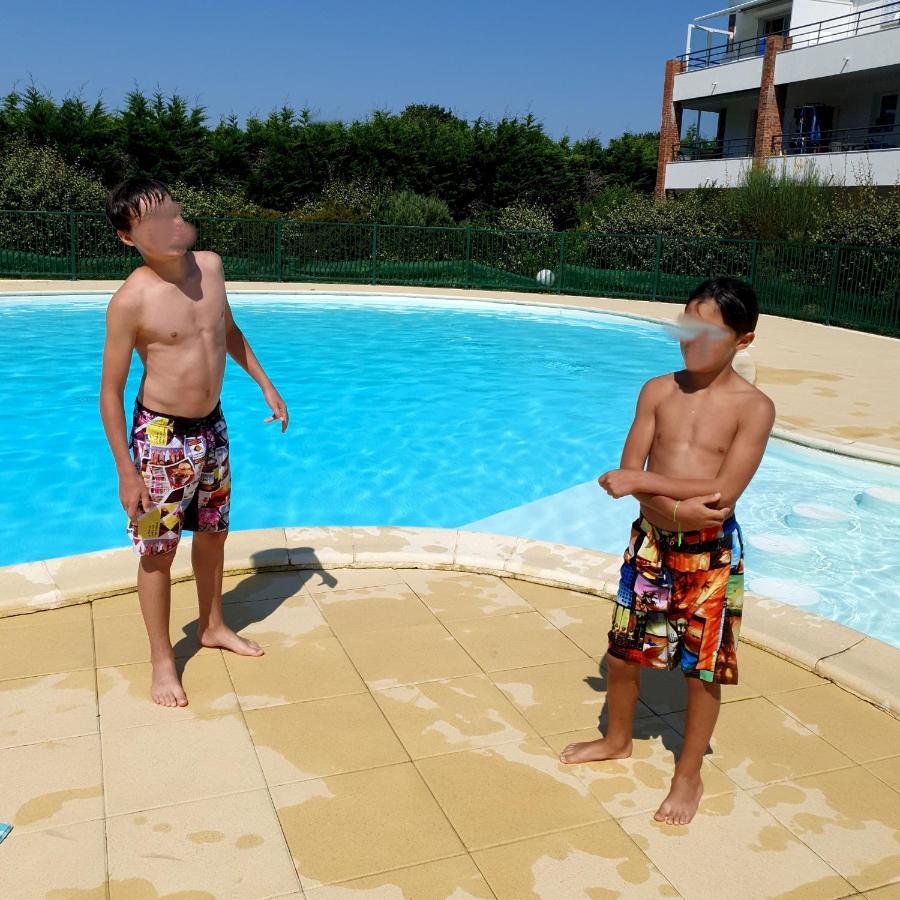 Petite Maison Dans Residence Avec Piscine Proche Plage Et Centre Ville A Pied Pornic Eksteriør billede