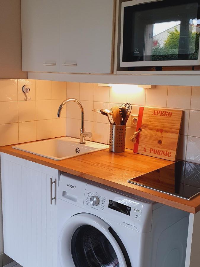 Petite Maison Dans Residence Avec Piscine Proche Plage Et Centre Ville A Pied Pornic Eksteriør billede